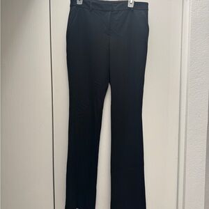 Express Mid Rise Barely Boot Columnist Black Pant